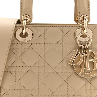 Christian Dior Lambskin Cannage Small My ABCDior Lady Dior Corda 8 of 11