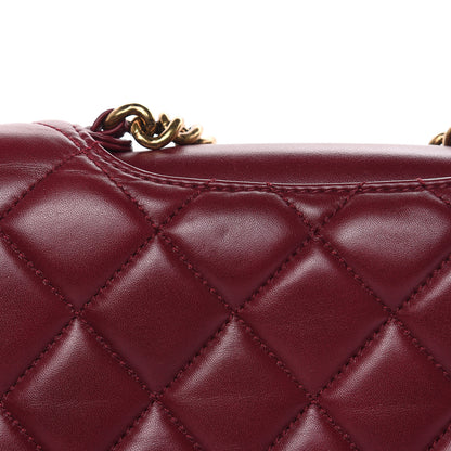 Chanel Calfskin Perfect Edge Medium Flap Burgundy 11 of 12