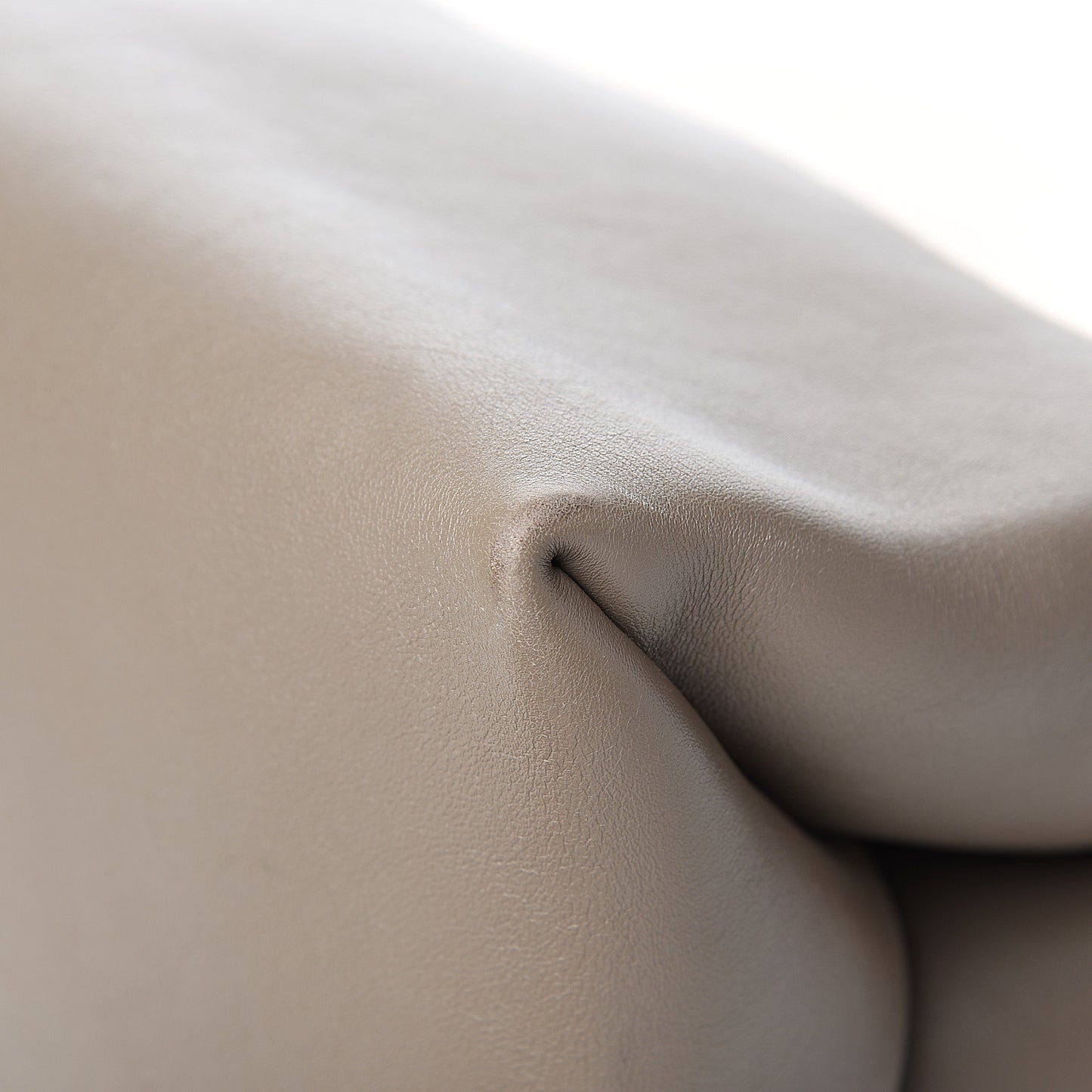 Calfskin All Soft Shoulder Bag Cream