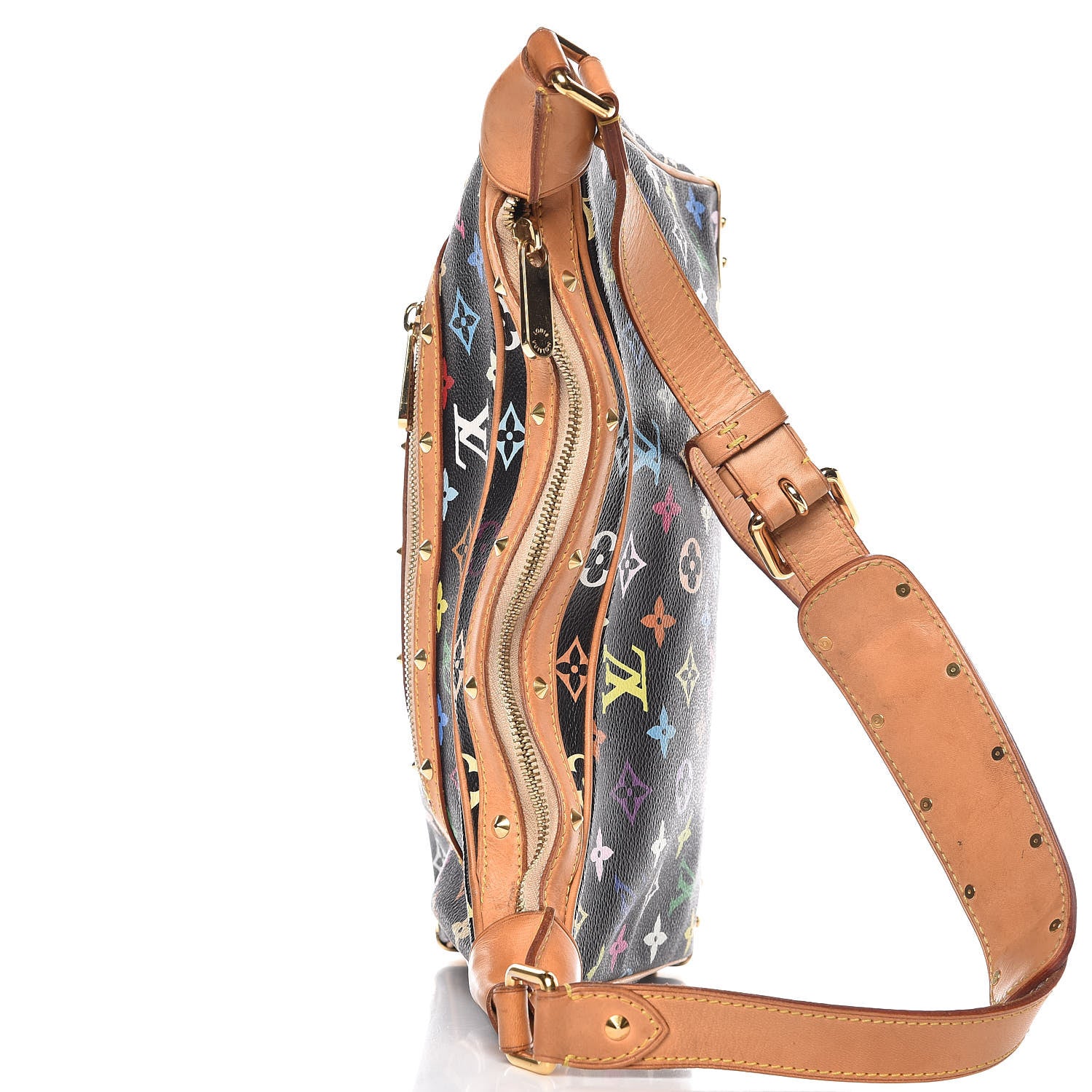 Louis Vuitton Monogram Multicolor Boulogne Black 8 of 14