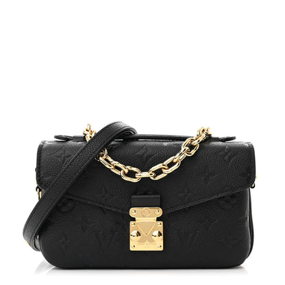 Louis Vuitton Empreinte Pochette Metis East West Black 1 of 10