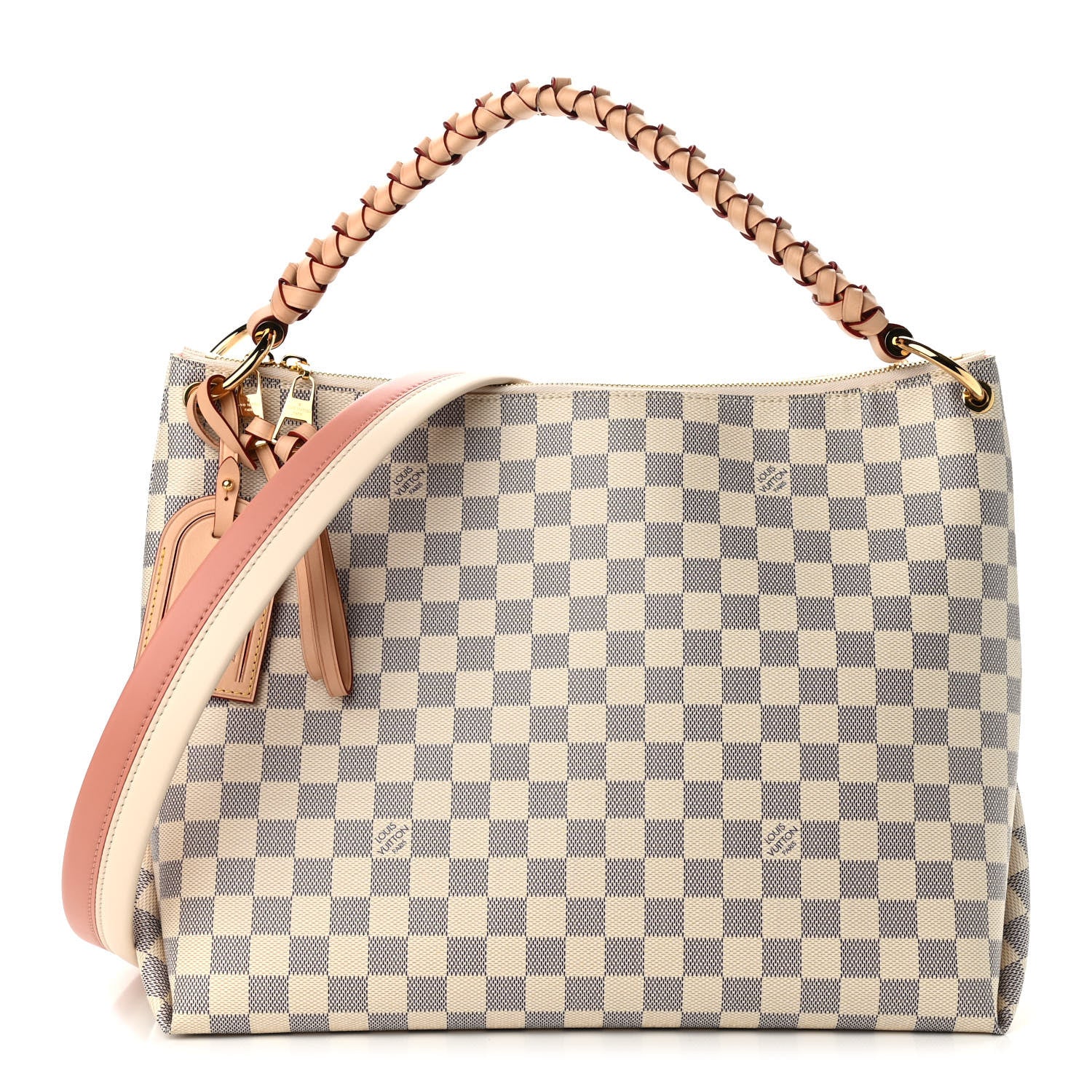 Louis Vuitton Damier Azur Beaubourg Hobo MM 1 of 9