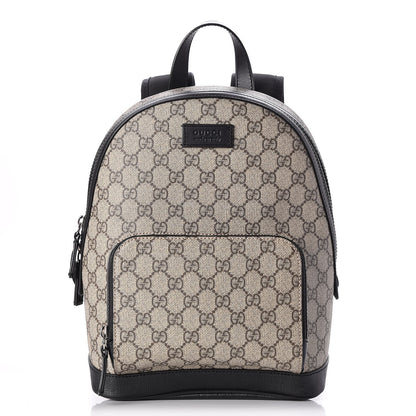 Gucci GG Supreme Monogram Small Eden Day Backpack Black 1 of 7