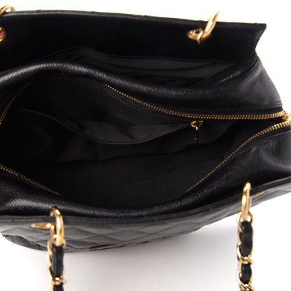 Chanel Caviar Quilted Petit Timeless Tote PTT Black 5 of 10