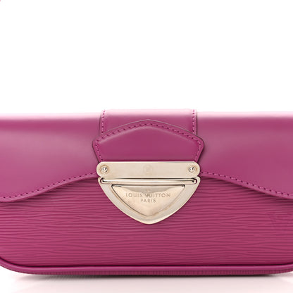 Louis Vuitton Epi Montaigne Clutch Fuchsia 7 of 10