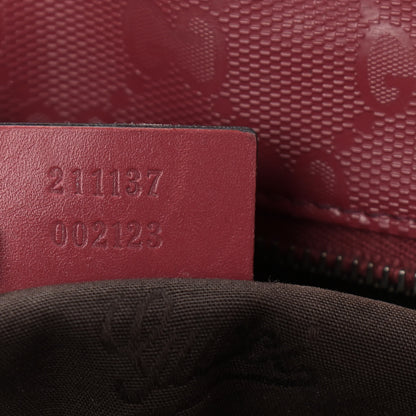 Gucci Imprime Monogram Medium Zippered Shopping Tote Rose Blush 6 of 21