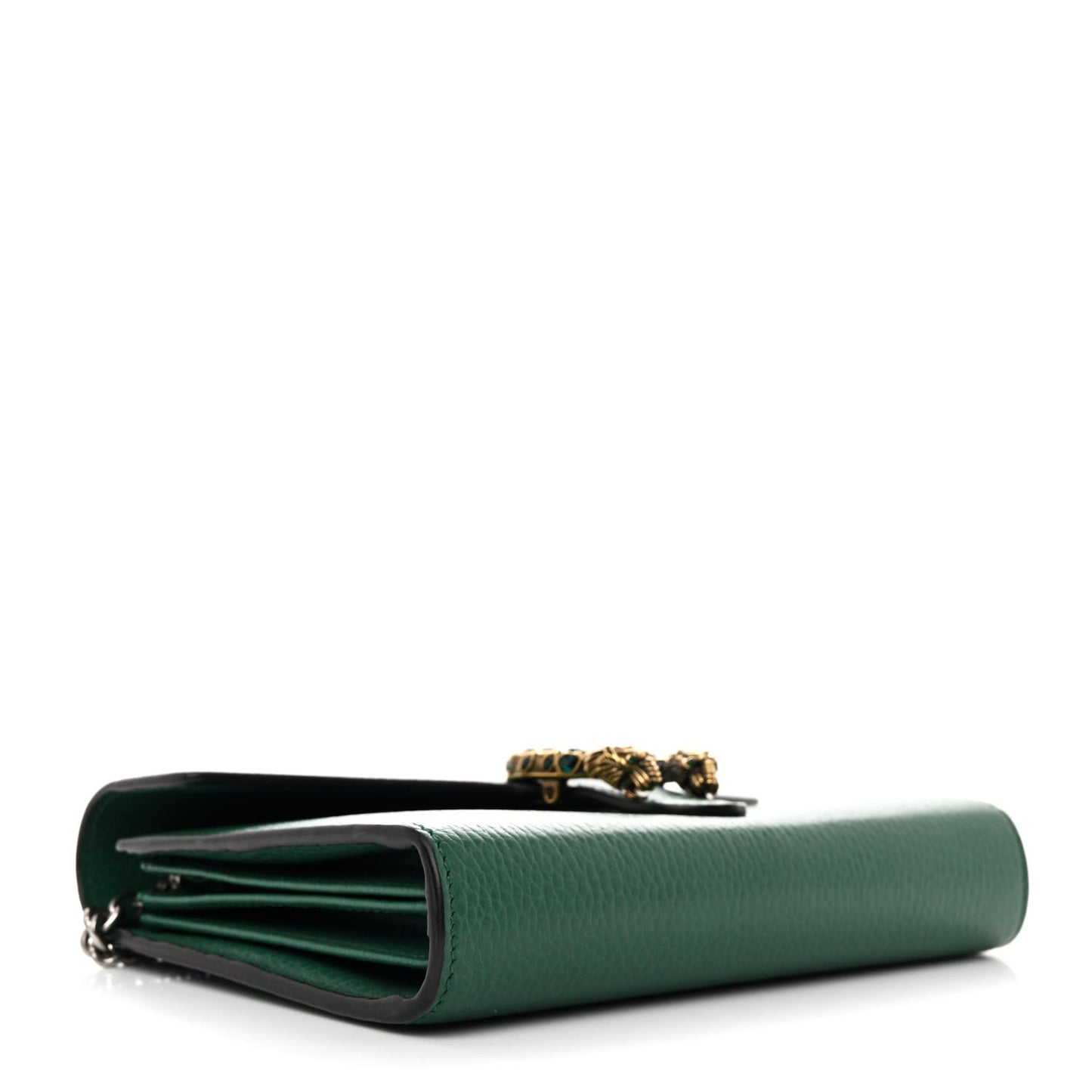 Calfskin Mini Dionysus Chain Wallet Emerald