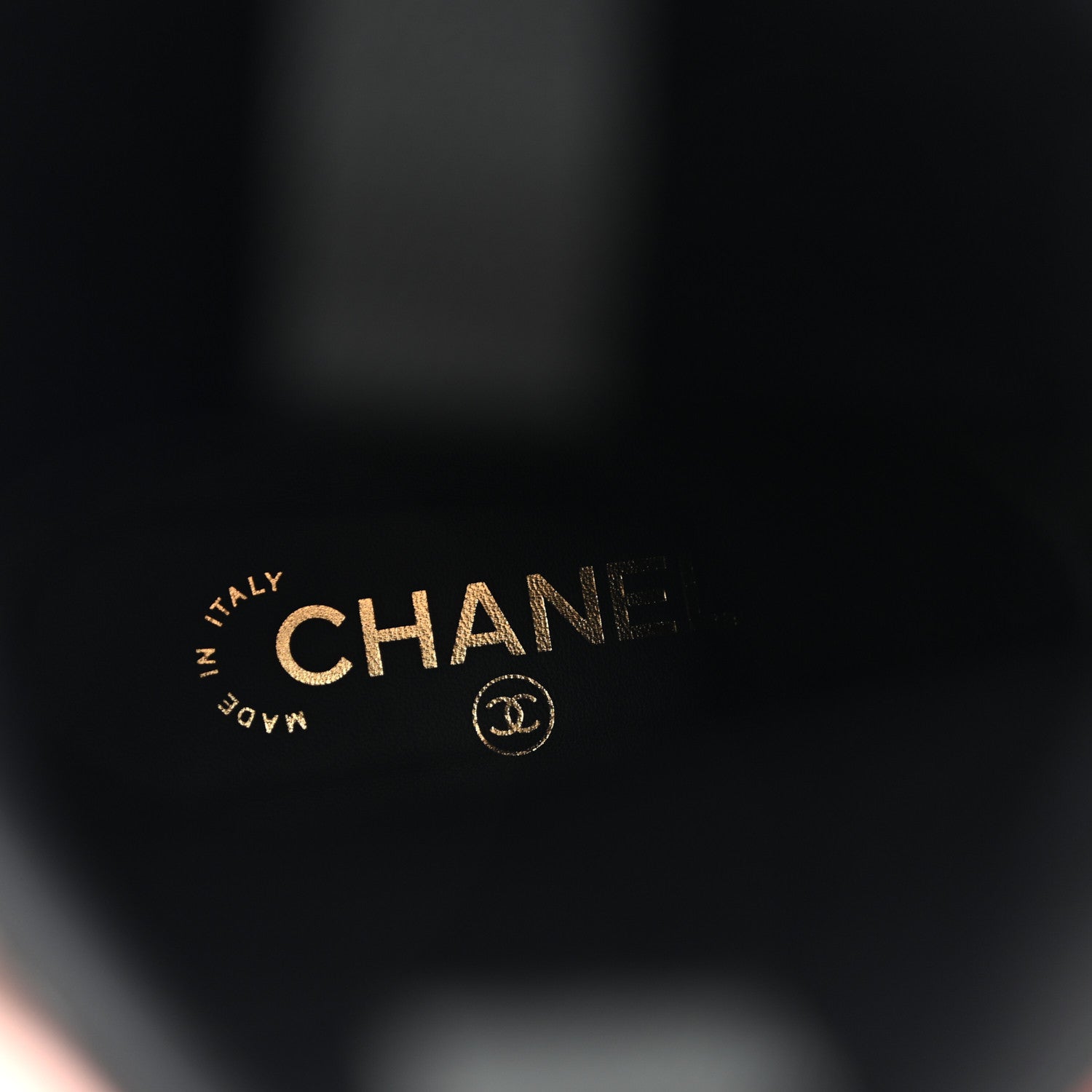 Chanel Suede Calfskin CC Short Boots 36.5 Black 7 of 10