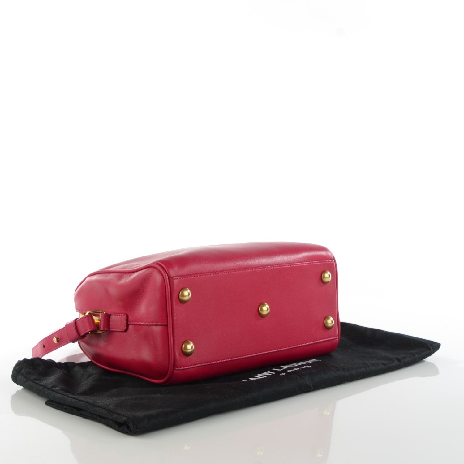 Saint Laurent Calfskin Classic Baby Duffle Fuchsia 4 of 8