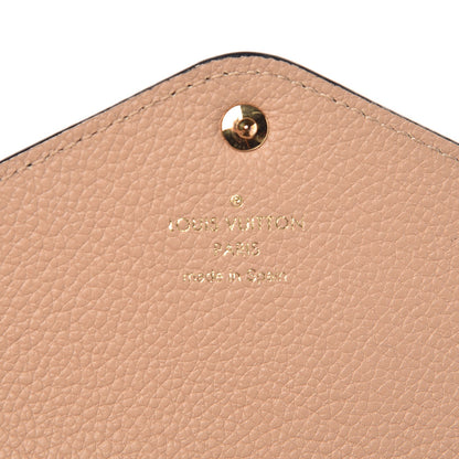 Louis Vuitton Empreinte Josephine Wallet Black 6 of 8