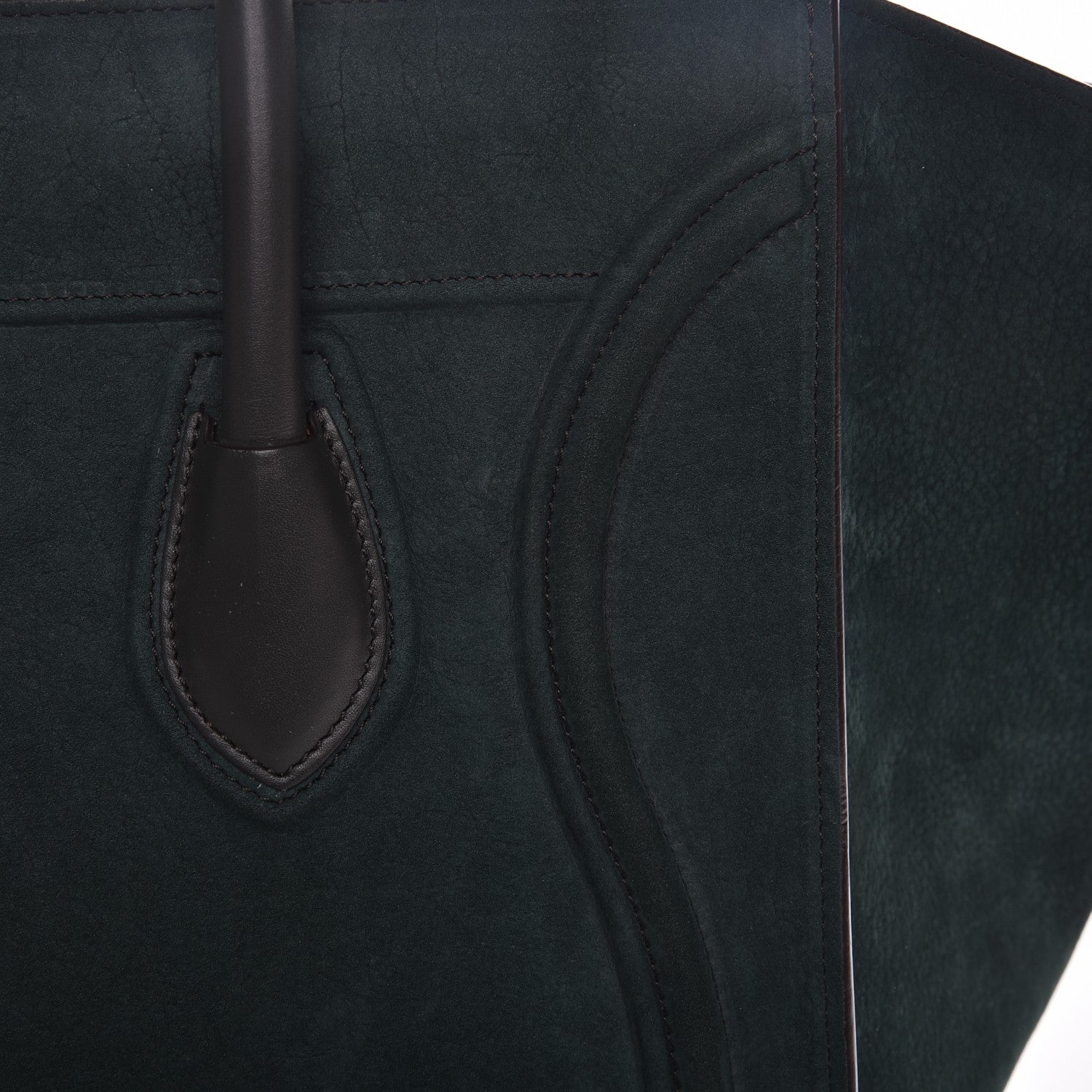 Celine Nubuck Medium Phantom Luggage Forest 14 of 14