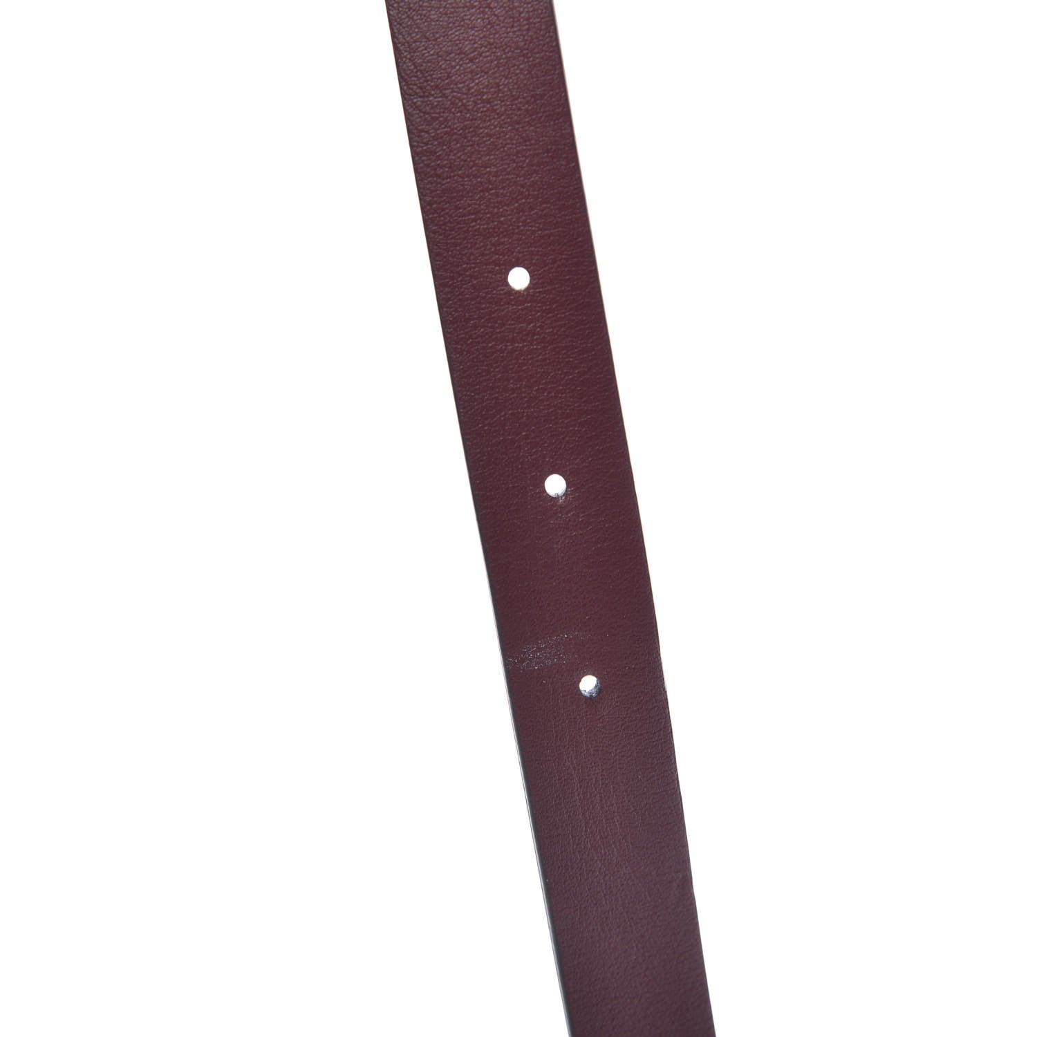 Chanel Patent Calfskin Logo Skinny Belt 65 26 Black 8 of 9