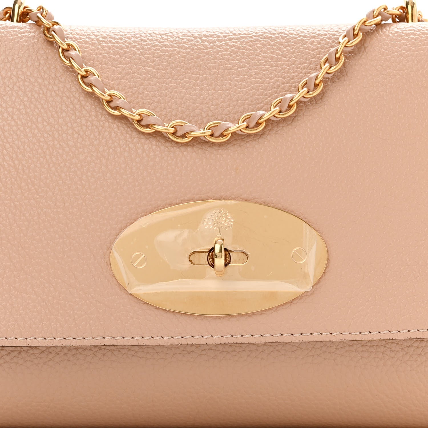 Mulberry Small Classic Grain Small Lily Flap Rosewater 9 of 11