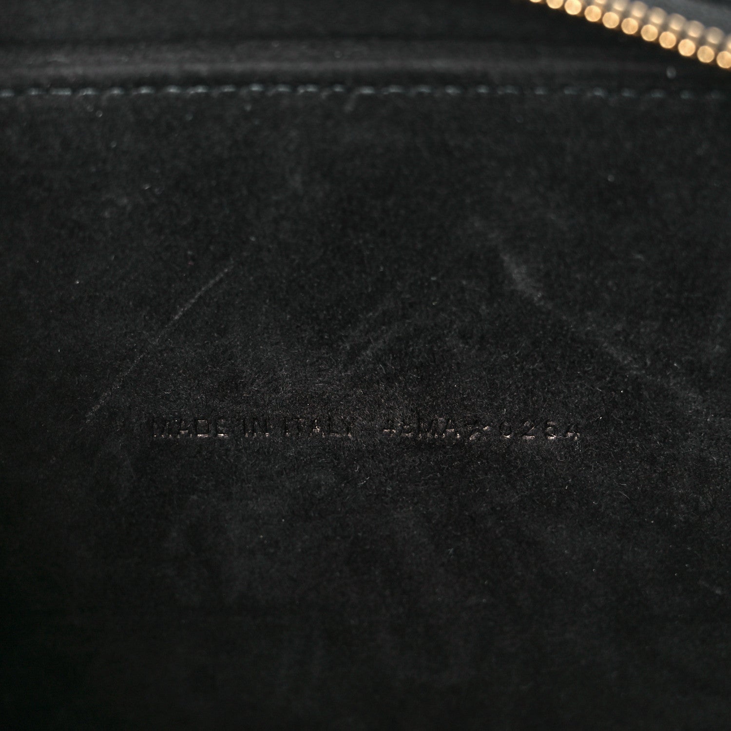 Christian Dior Grained Calfskin Caro Double Pouch Black 7 of 10