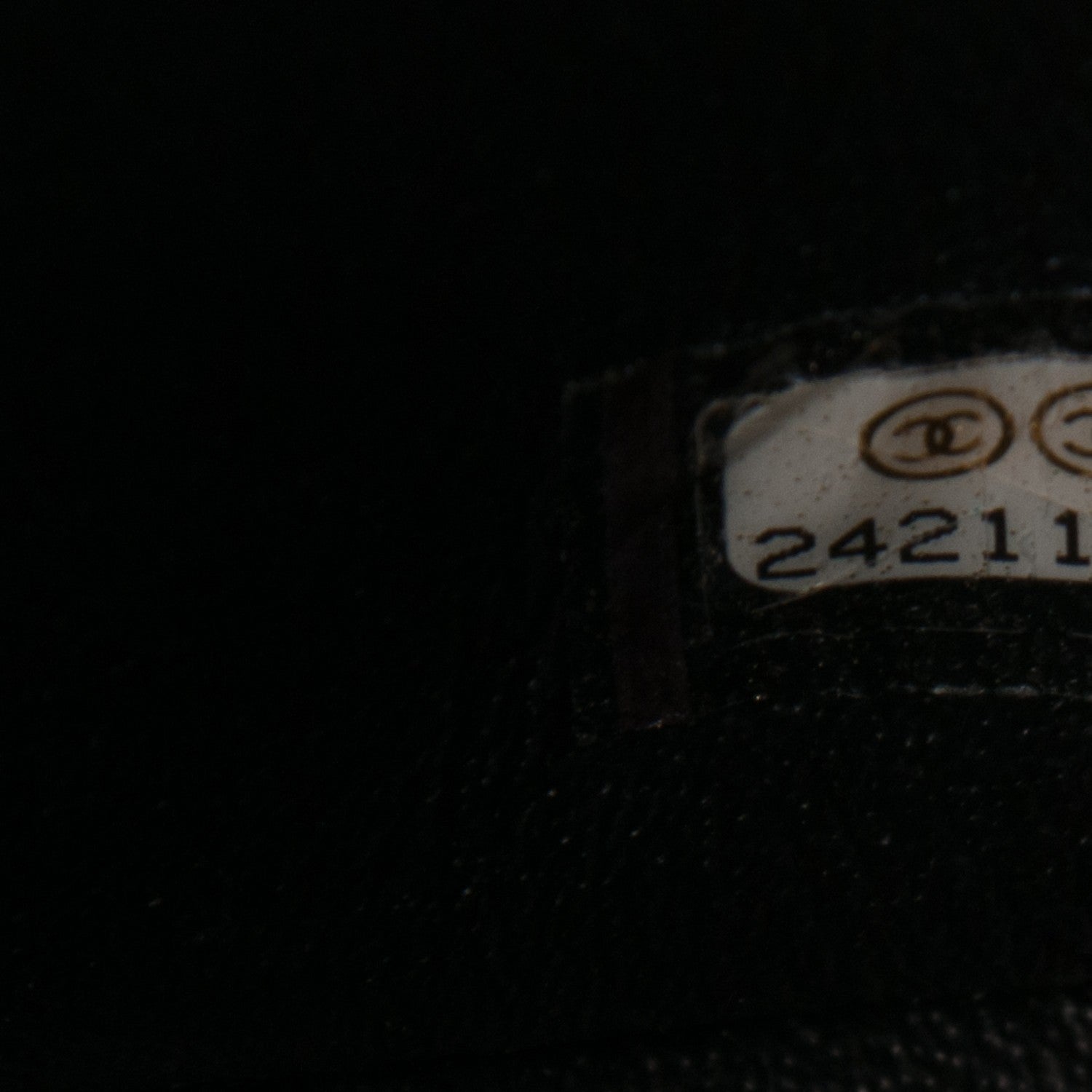 Chanel Crumpled Calfskin Quilted Mini Square Flap So Black 6 of 7