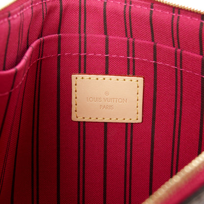Louis Vuitton Monogram Neverfull MM GM Pochette Pivoine 6 of 8