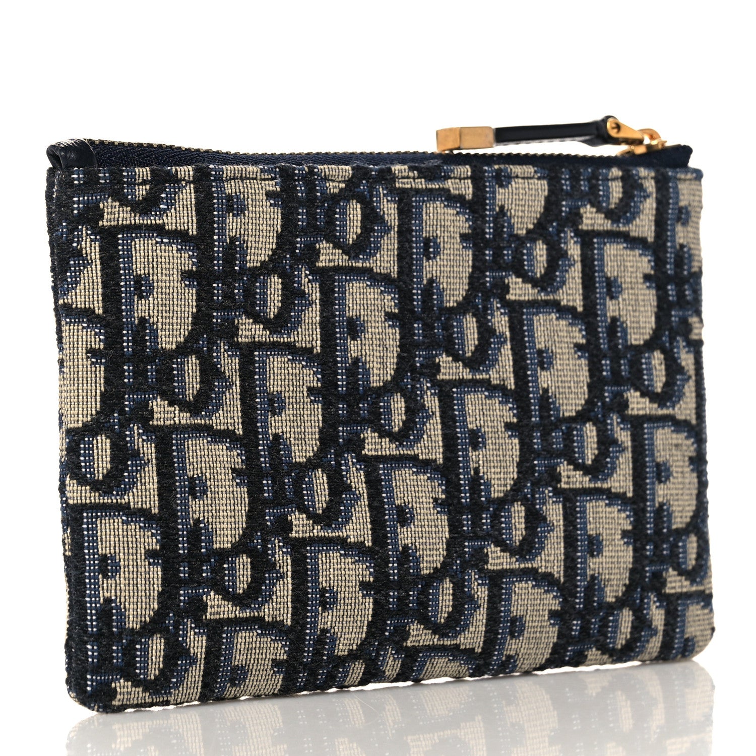 Christian Dior Oblique Dior Pouch Navy 3 of 9