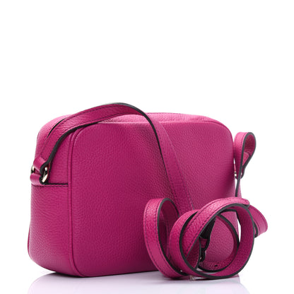 Gucci Cellarius Calfskin Small Soho Disco Bag Bright Bouganville 3 of 14