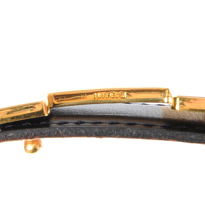 Hermes Box Courchevel Constance 24mm H Belt 70 Black Gold 6 of 6