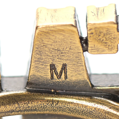 Christian Dior Crystal Pearl J'Adior Double Ring Aged Gold 5 of 5