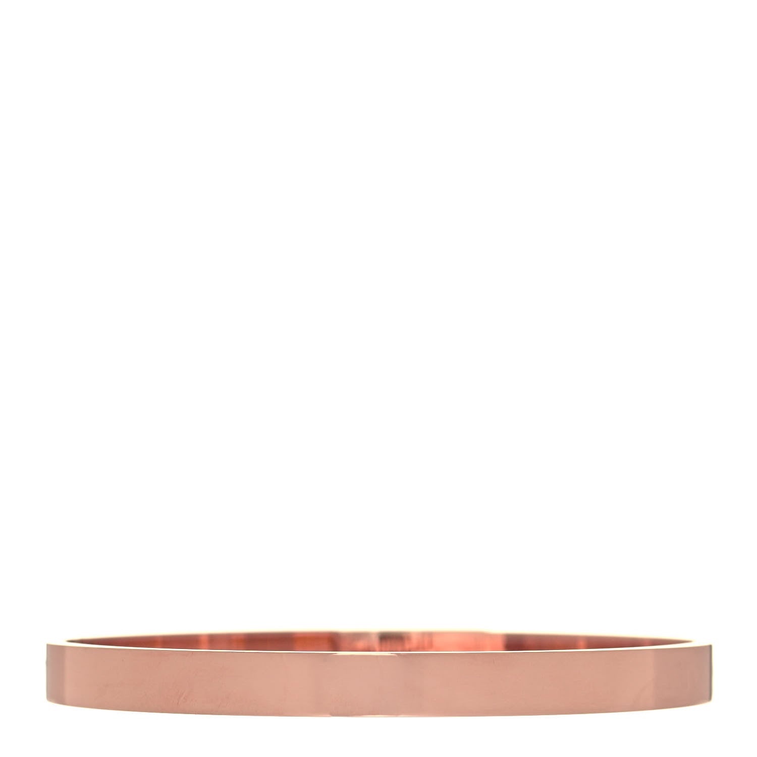 Hermes 18K Rose Gold Diamond PM Kelly Pave Bracelet ST 3 of 5