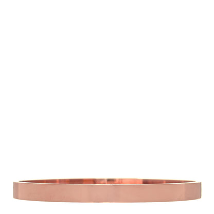 Hermes 18K Rose Gold Diamond PM Kelly Pave Bracelet ST 3 of 5