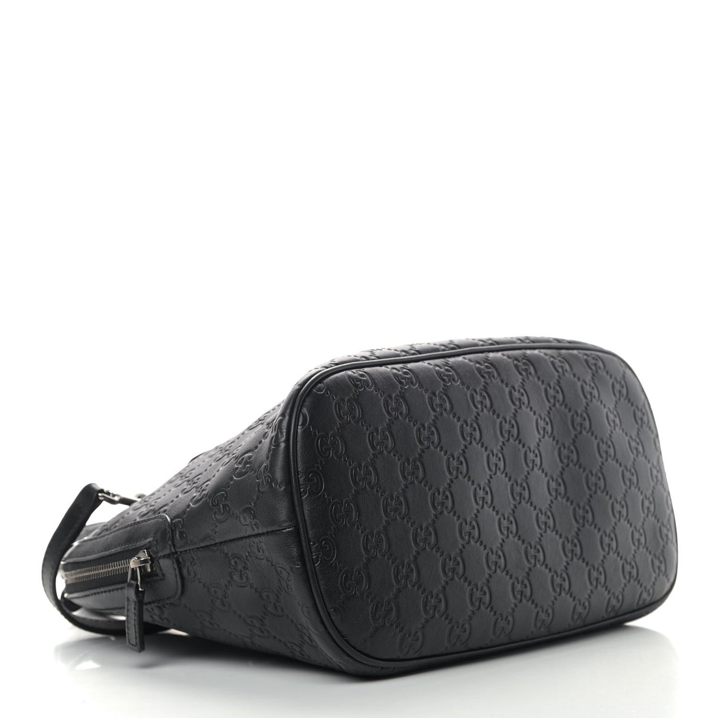 Guccissima Medium Dome Bag Black