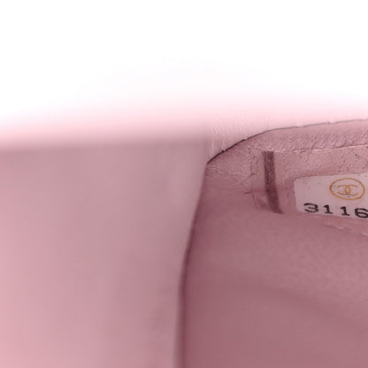 Chanel Caviar Quilted Medium Double Flap Light Pink 7 of 12