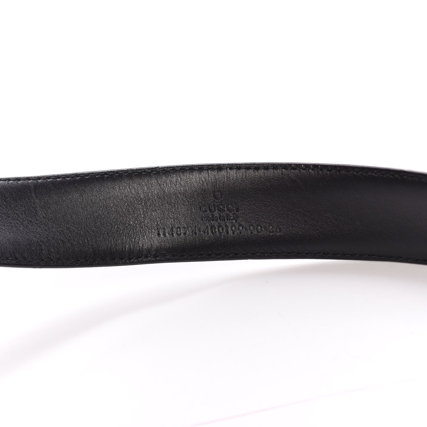 Gucci Monogram Interlocking G Belt 90 36 Black 4 of 6