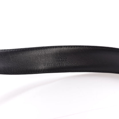 Gucci Monogram Interlocking G Belt 90 36 Black 4 of 6
