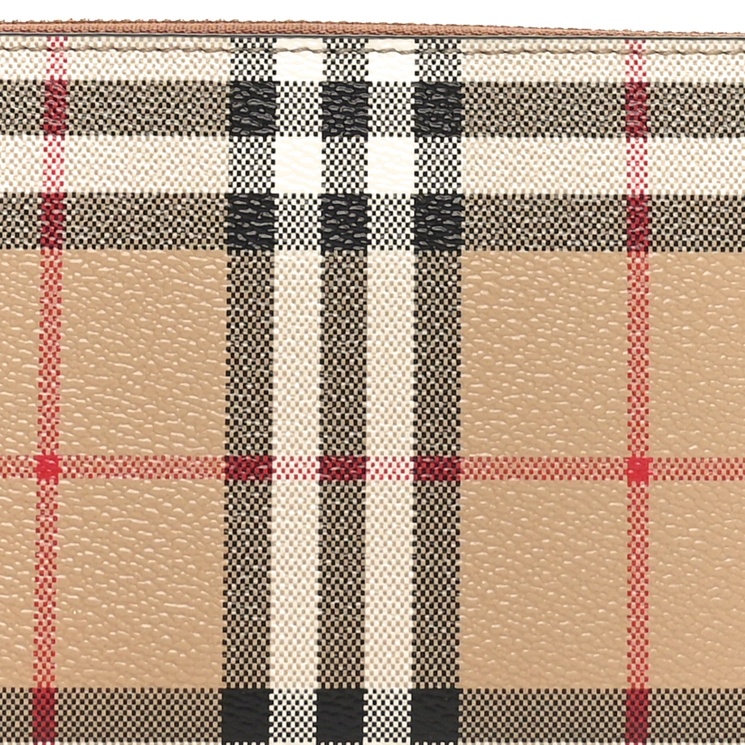 Burberry Vintage Check Elmore Zip Around Wallet Brown 7 of 10