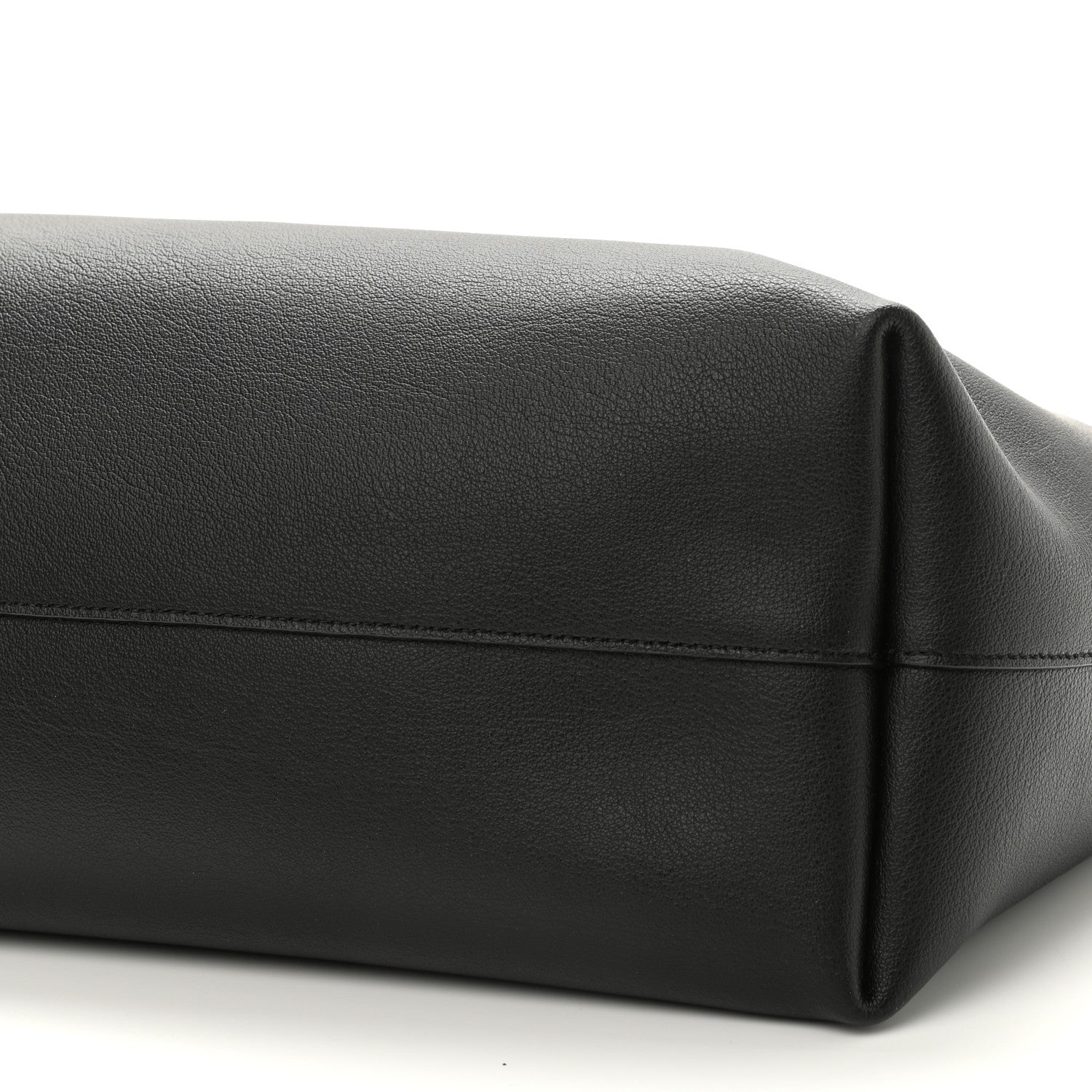 Saint Laurent Calfskin Large Shopping Tote Black 11 of 11