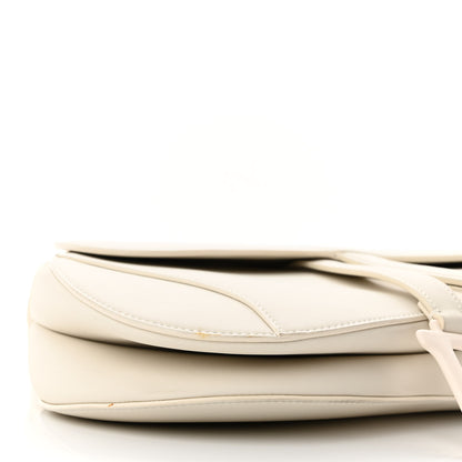 Christian Dior Ultra Matte Calfskin Saddle Bag Off White 9 of 10