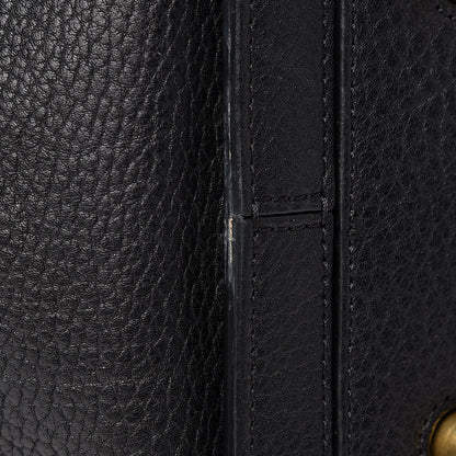 Celine Crisped Calfskin Medium Tie Knot Tote Black 15 of 17