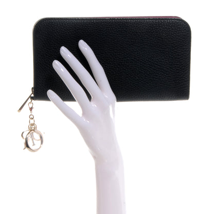 Christian Dior Bullcalf Diorissimo Voyageur Wallet Black 2 of 7