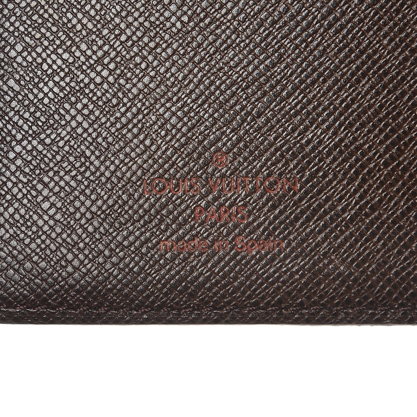 Damier Ebene Pocket Agenda Cover