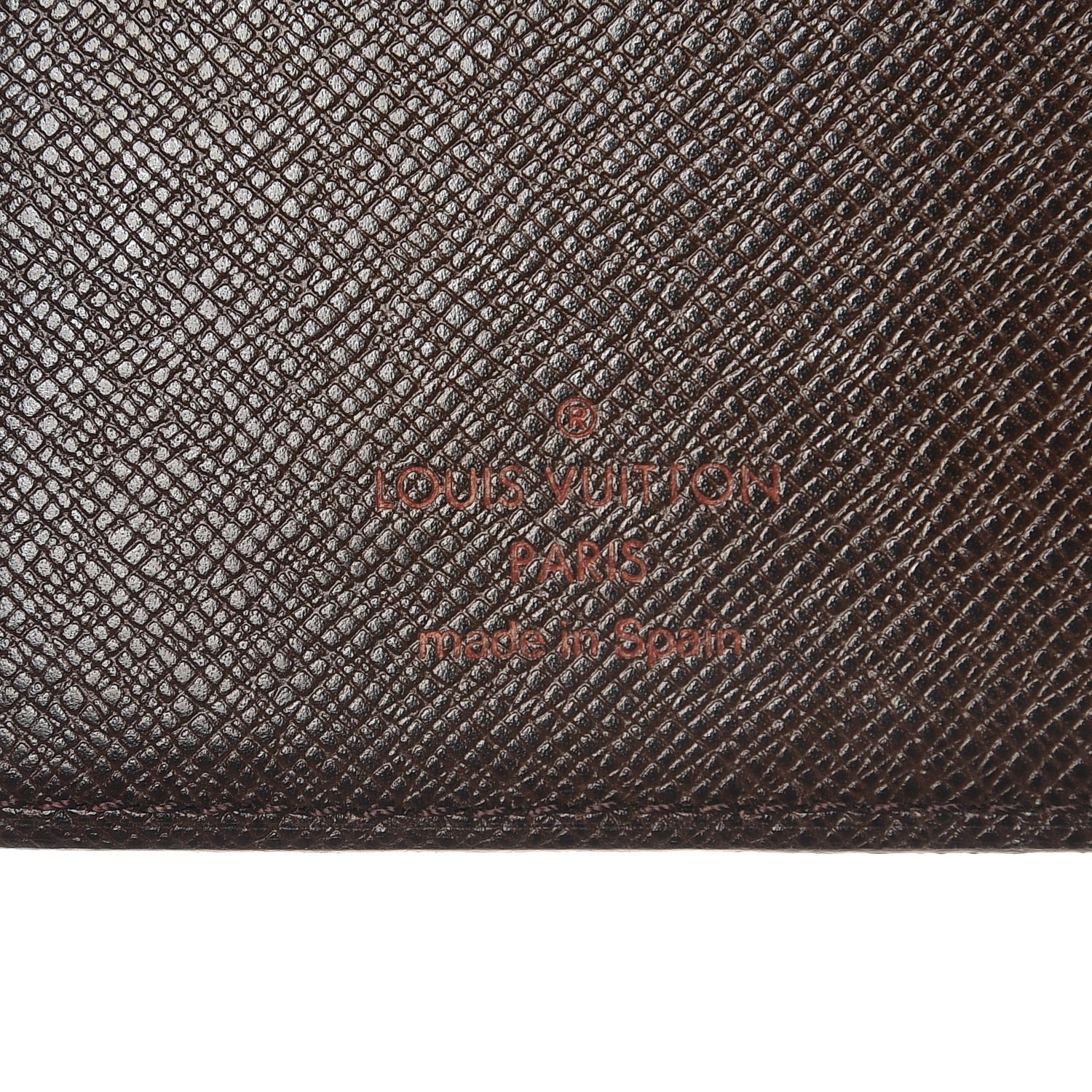 Louis Vuitton Damier Ebene Pocket Agenda Cover 6 of 6