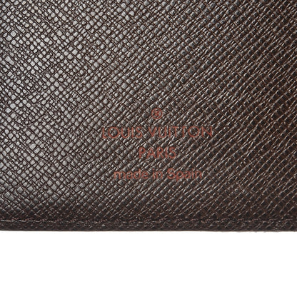 Louis Vuitton Damier Ebene Pocket Agenda Cover 6 of 6