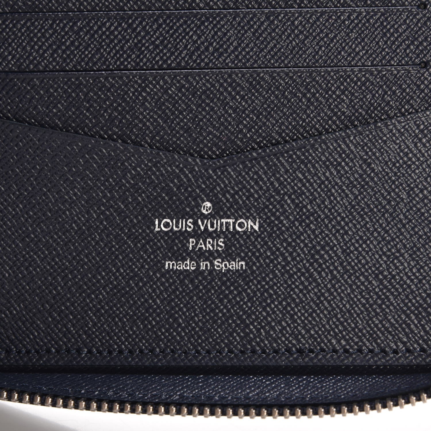 Louis Vuitton Epi Dandy Wallet Blue Marine 6 of 8