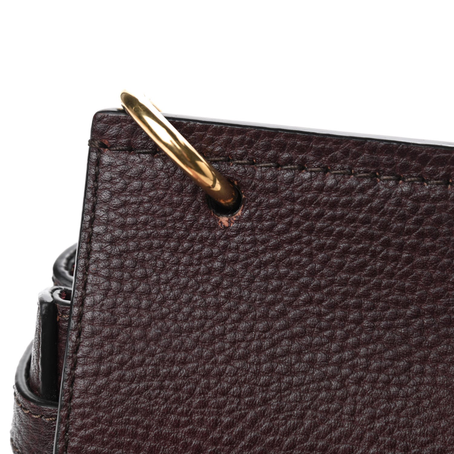Mulberry Small Classic Grain Amberley Satchel Oxblood 8 of 8
