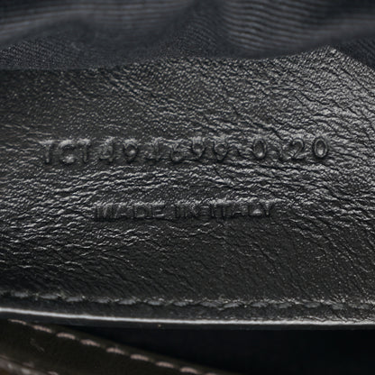 Saint Laurent Calfskin Y Quilted Monogram Small Loulou Chain Satchel Olive 7 of 14