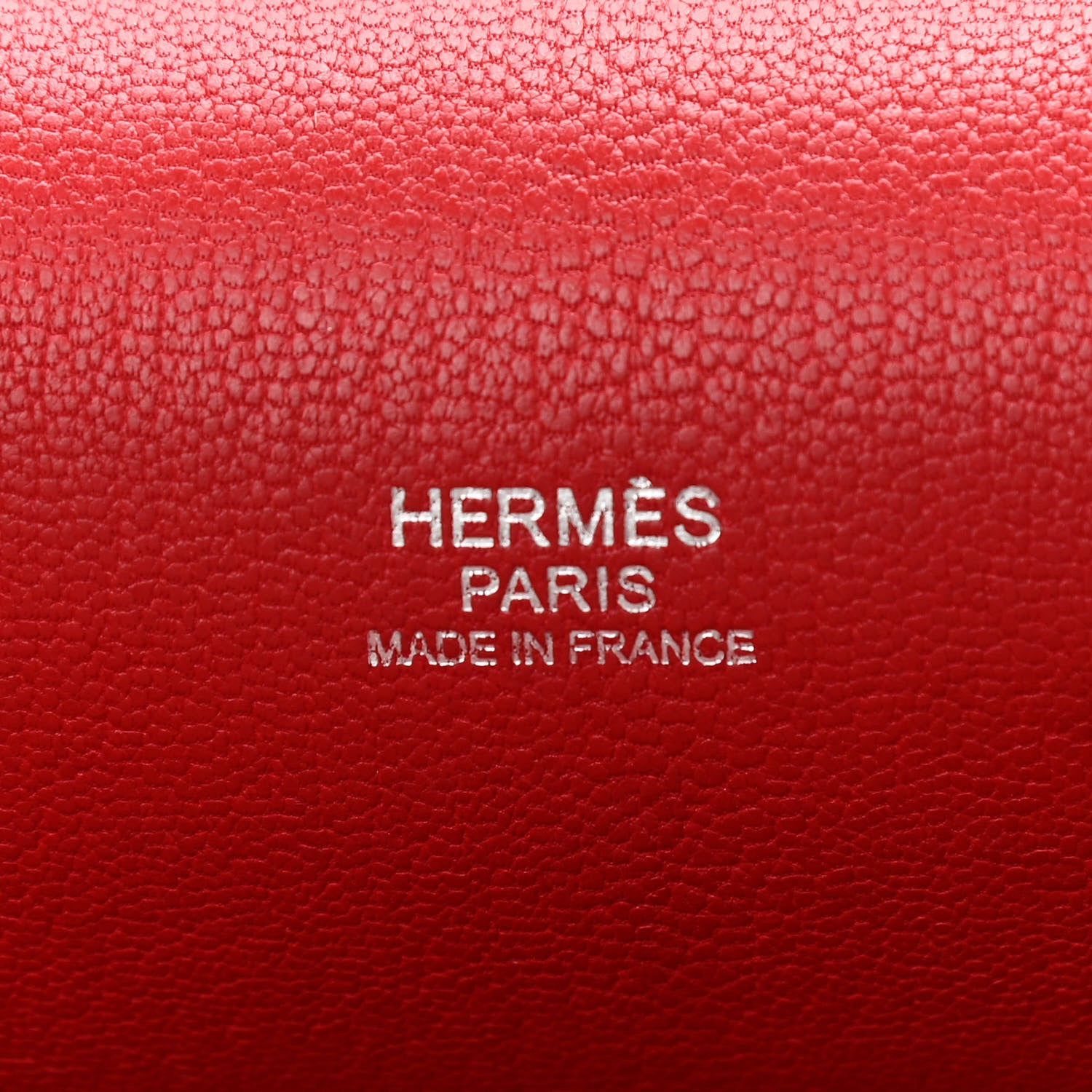 Hermes Taurillon Clemence Bi-Color Jypsiere 31 Rouge Casaque Rouge H 6 of 14