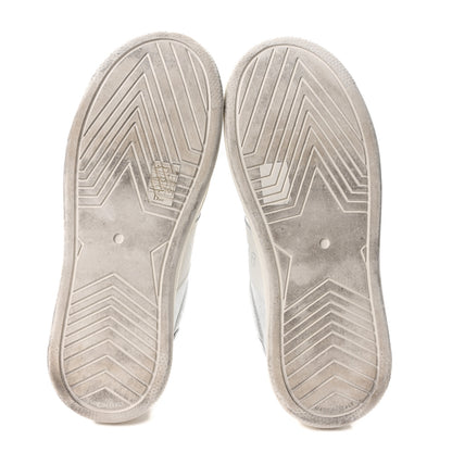 Christian Dior Metallic Calfskin Suede Dior Star Ors Platform Sneakers 39 Silver 6 of 9