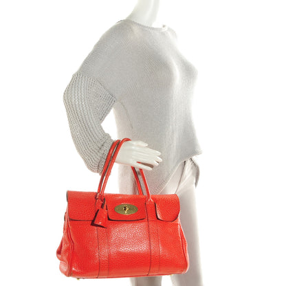 Mulberry Shiny Grain Bayswater Flame 4 of 9