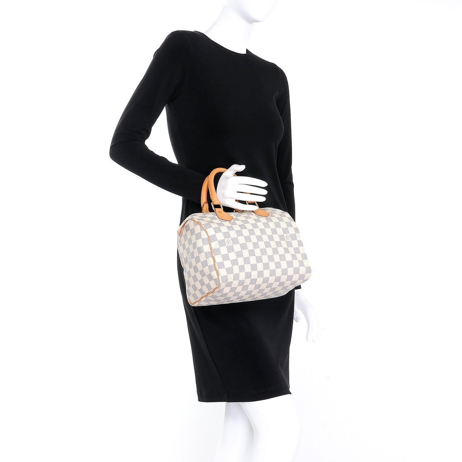Louis Vuitton Damier Azur Speedy 25 2 of 10