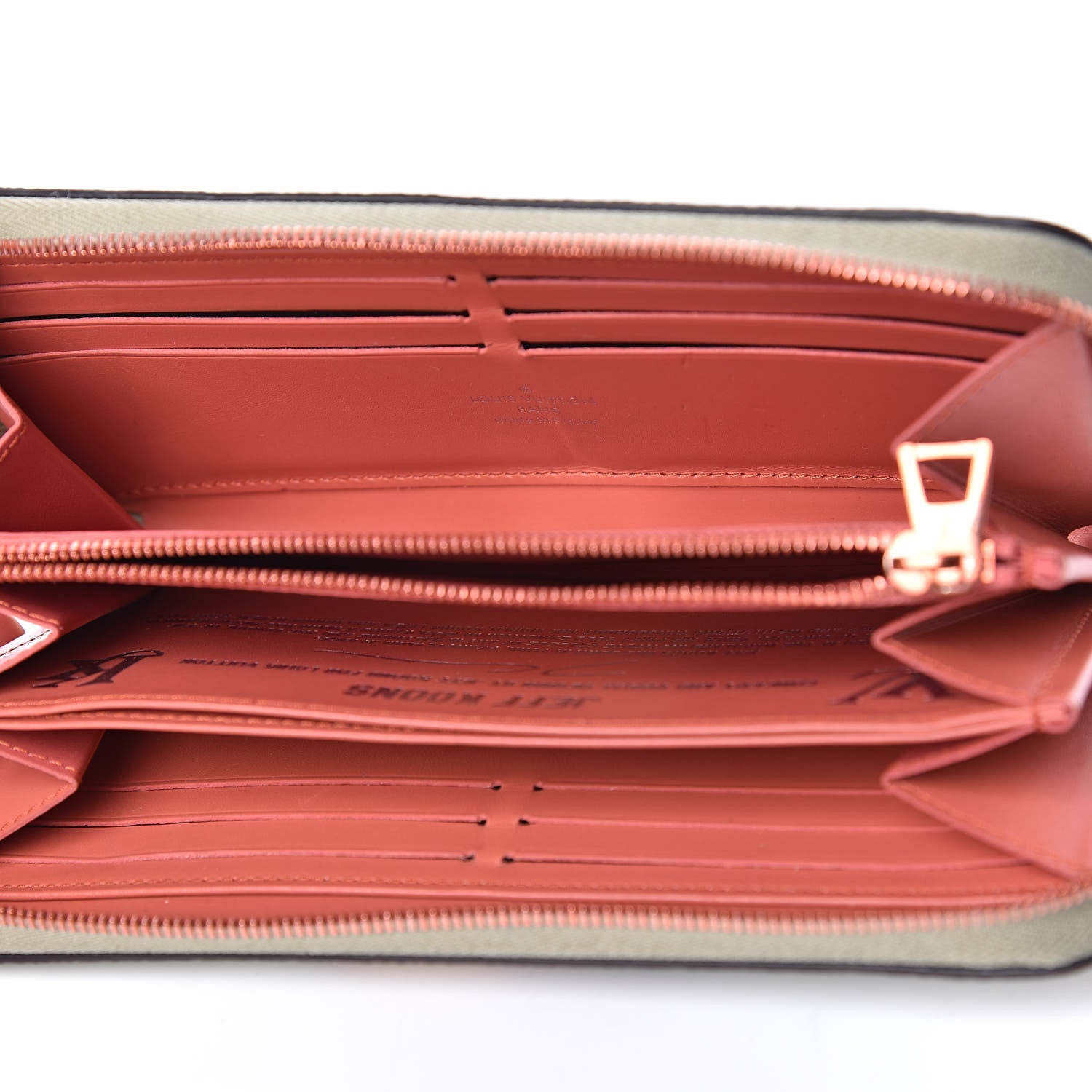 Louis Vuitton Masters Da Vinci Zippy Wallet 5 of 16