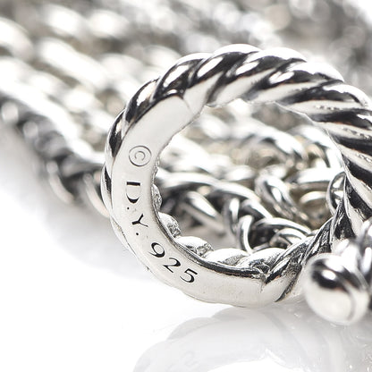 David Yurman Sterling Silver Multi Chain Toggle Bracelet 4 of 4