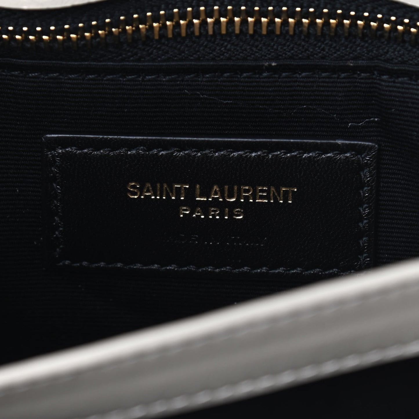 Calfskin Y Quilted Monogram Toy Loulou Crossbody Bag Ivory