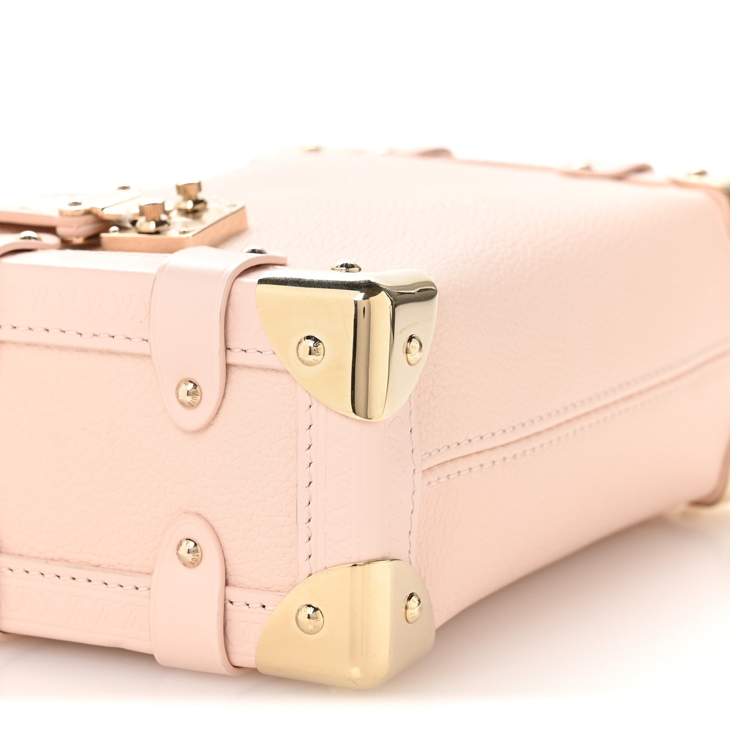 Louis Vuitton Grained Calfskin Side Trunk PM Pink Pearl 8 of 10