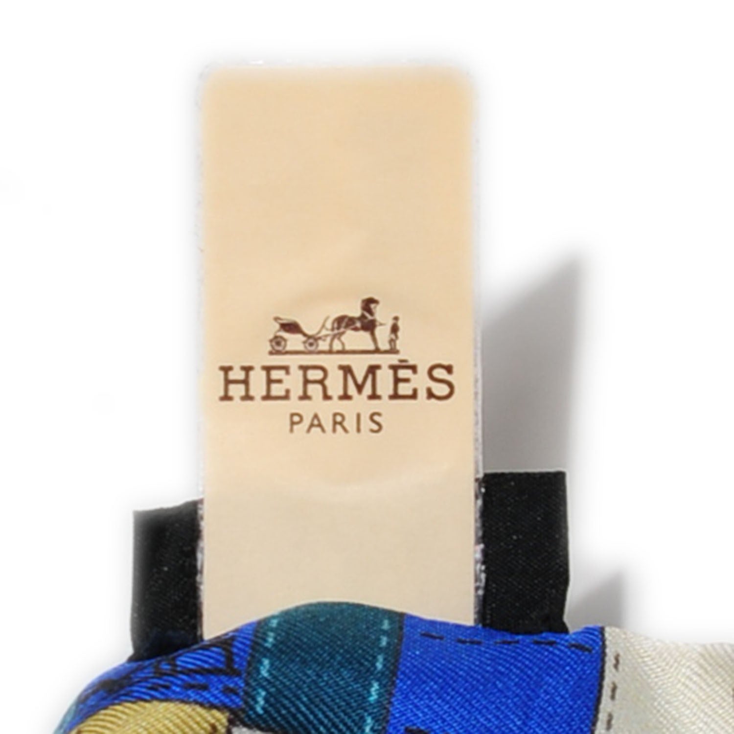 Hermes Silk Bolduc Au Carre Twilly Turquoise Bleu Klein Vert 4 of 6